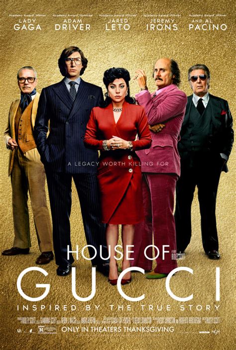 cast del film gucci|house of Gucci directed by.